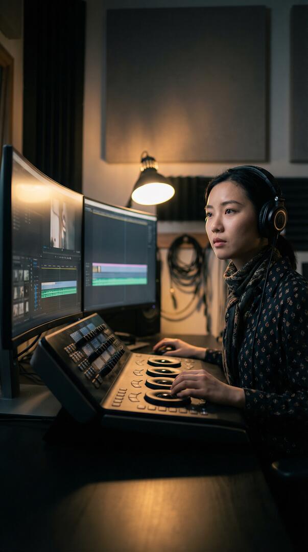 黄色仓库剪辑师